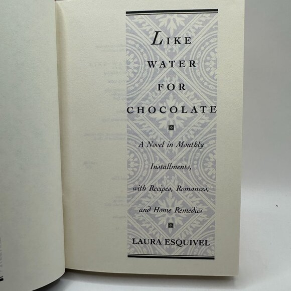 Like Water for Chocolate Laura Esquirel Hardcover DoubleDay - Picture 5 of 7